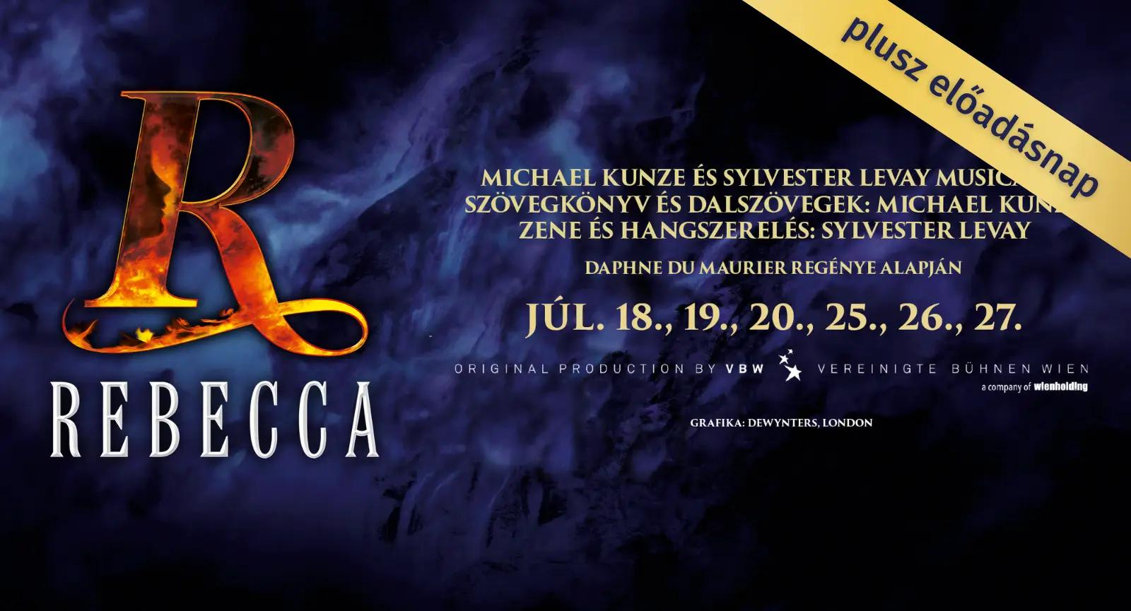 Rebecca: plusz előadás a Szegedi Szabadtéri Játékokon