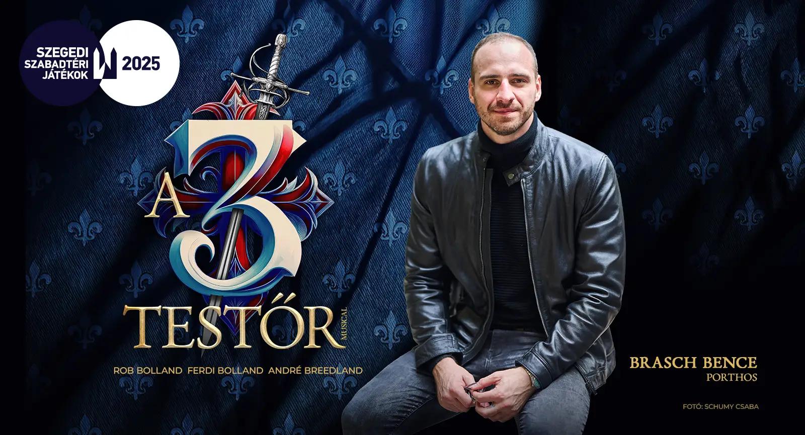 Új testőr a Szabadtérin: Brasch Bence érkezik a Dóm térre